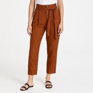 NWT American Eagle Linen Blend Pants With Belt